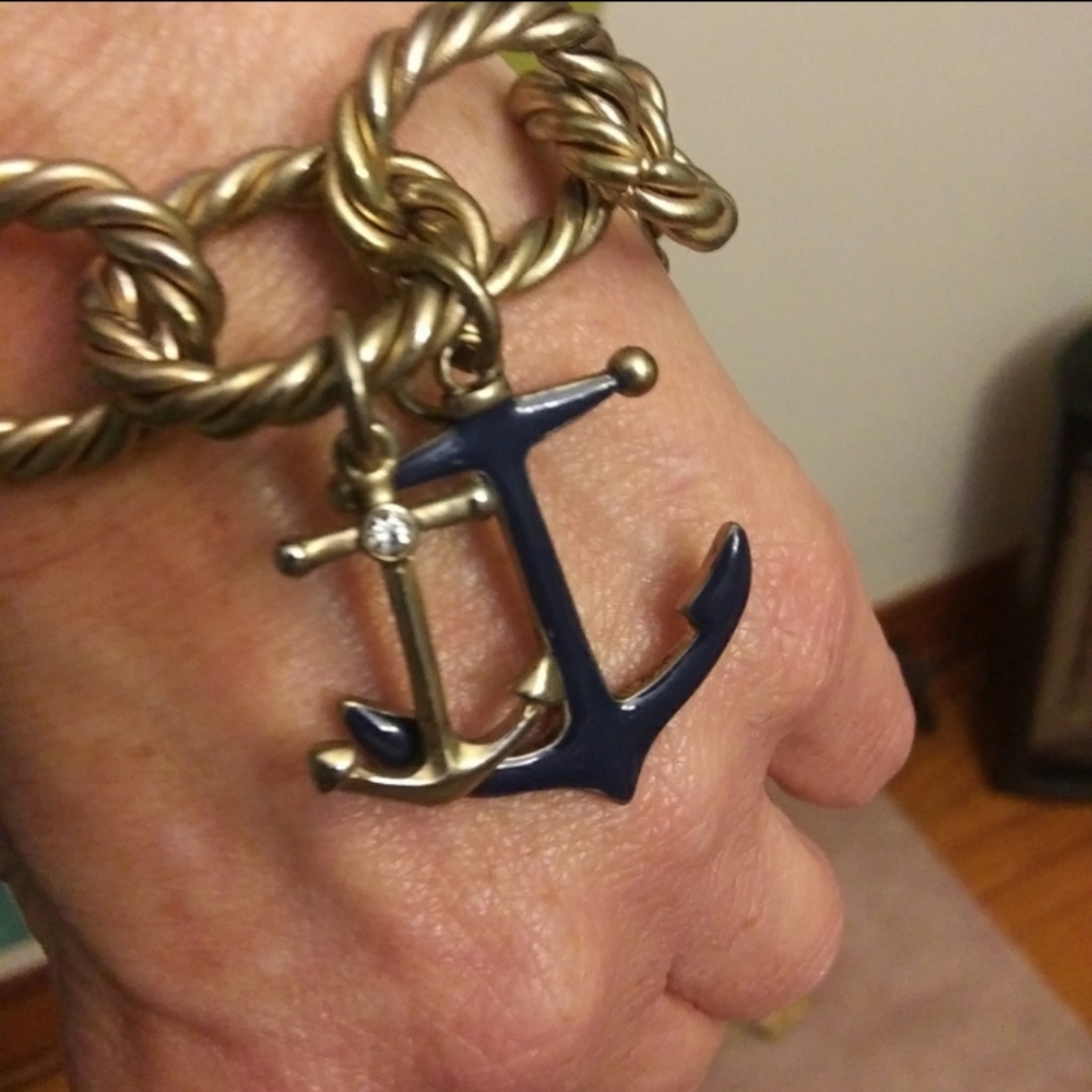Anchor Toggle bracelet by Bella jack
